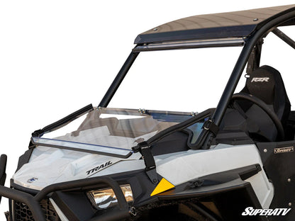 Scratch Resistant Windshield for Flip Down RZR Trail S 1000 2018-2023