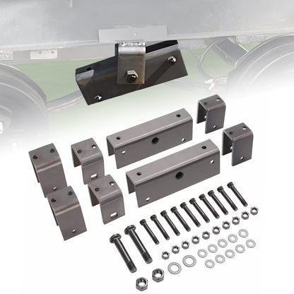 2" Wide Slipper Spring Trailer Hanger Kit for Tandem Axle