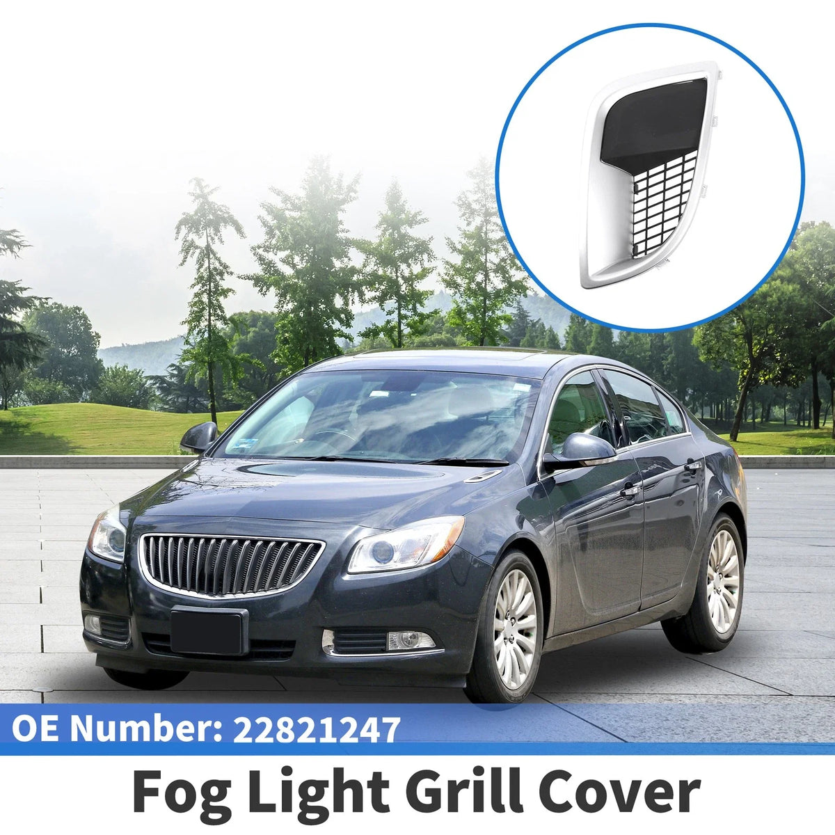 Fog Light Grill for Buick Regal (2012–2017) No. 22821247