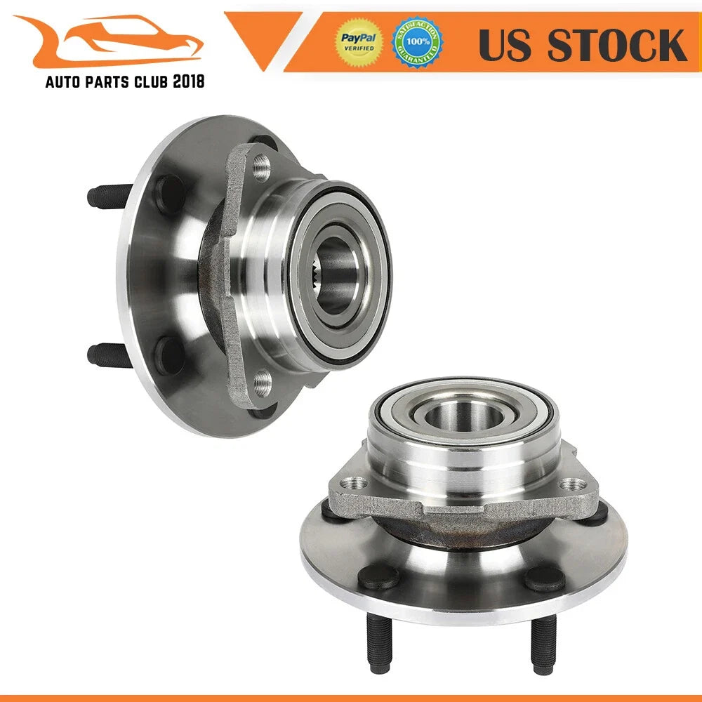 Front Wheel Bearing & Hub Assembly for Dodge Ram 1500 4X4 (2000–2001)