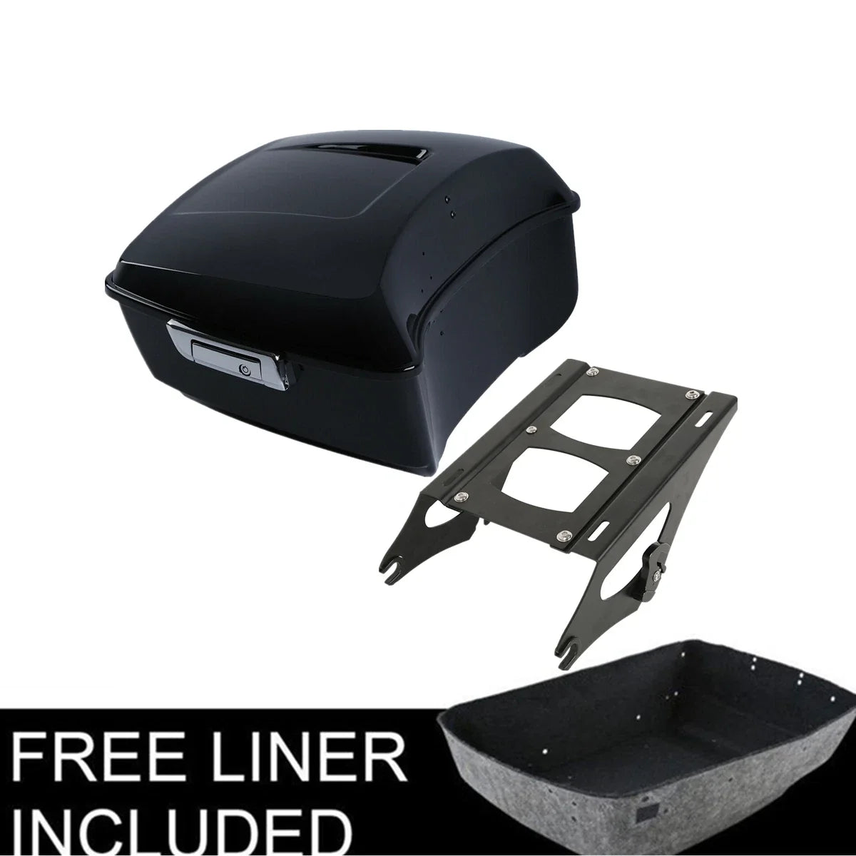 2X King Trunk Rack for Road Glide Harley (2014–Present)
