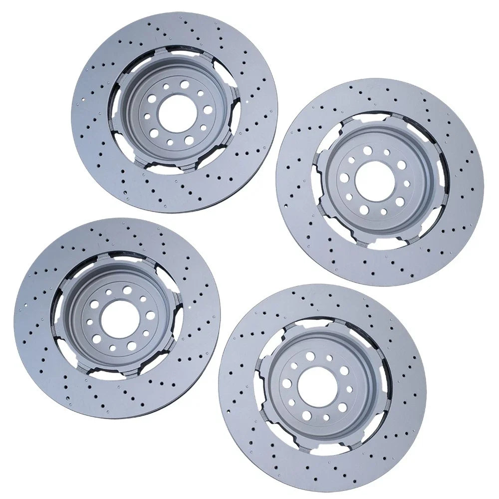 Front & Rear Brake Rotors for Alfa Romeo Giulia Stelvio Quadrifoglio (2017–2024)