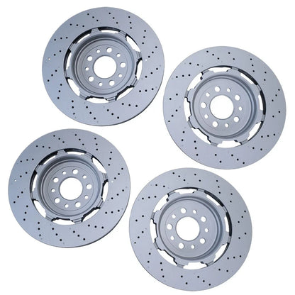 Front & Rear Brake Rotors for Alfa Romeo Giulia Stelvio Quadrifoglio (2017–2024)