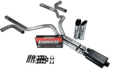 3" Dual Exhaust System for 2004-2008 Dodge Ram 1500 with Flowmaster 40