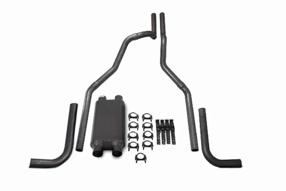 2.5" Dual Exhaust for Chevy GMC 2500 (2000–2006)