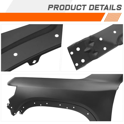 Driver Side Front Steel Fender Panel for GMC Acadia (2020-2023)