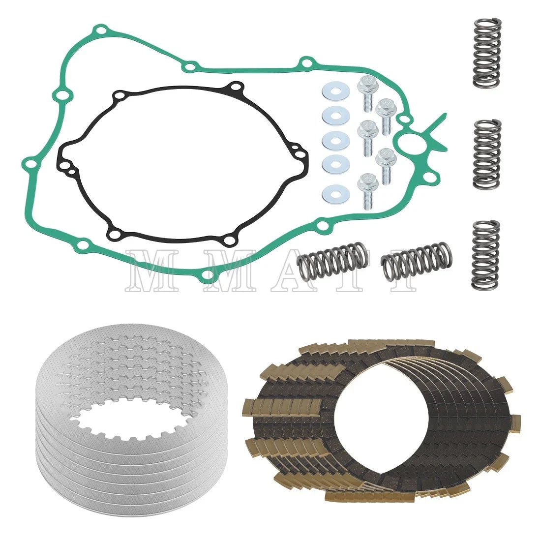 Clutch Friction Steel Plates Springs Gaskets Kit for Yamaha YZ125 125X (2005–2024)
