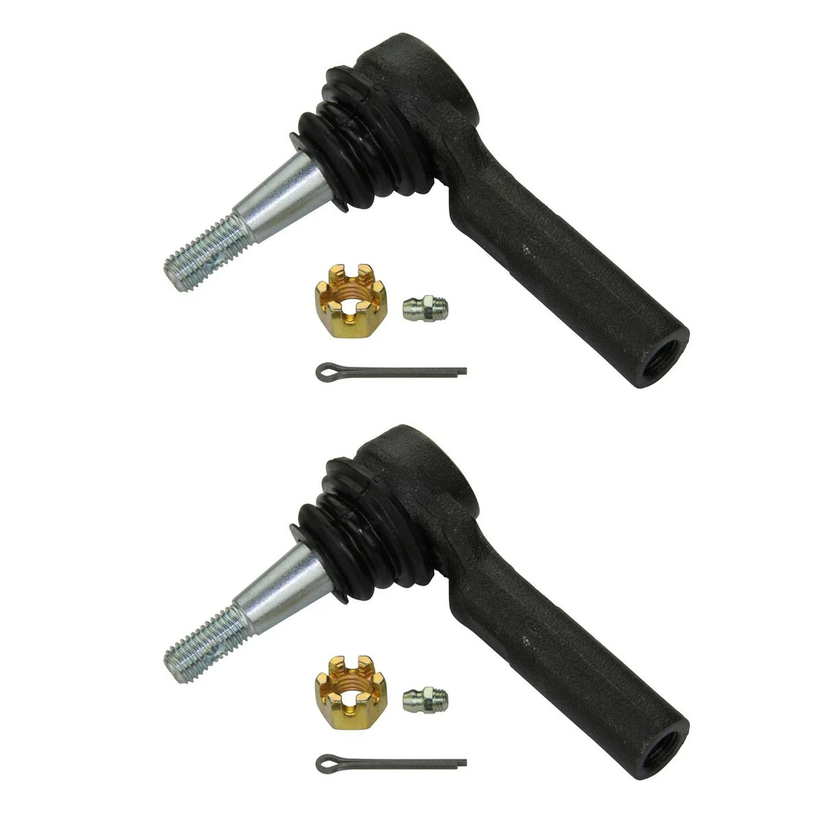 2X Moog Front Outer Steering Tie Rod Ends for Chevrolet Camaro (2010–2015)