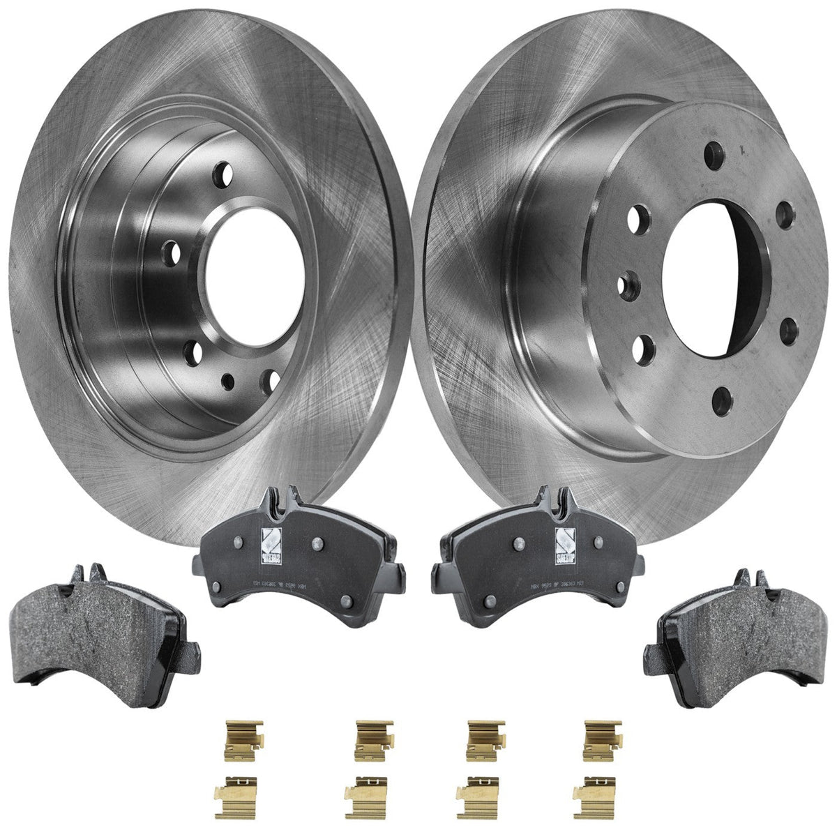 Rear Brake Pads & Disc Rotors Set for Mercedes Sprinter 3500