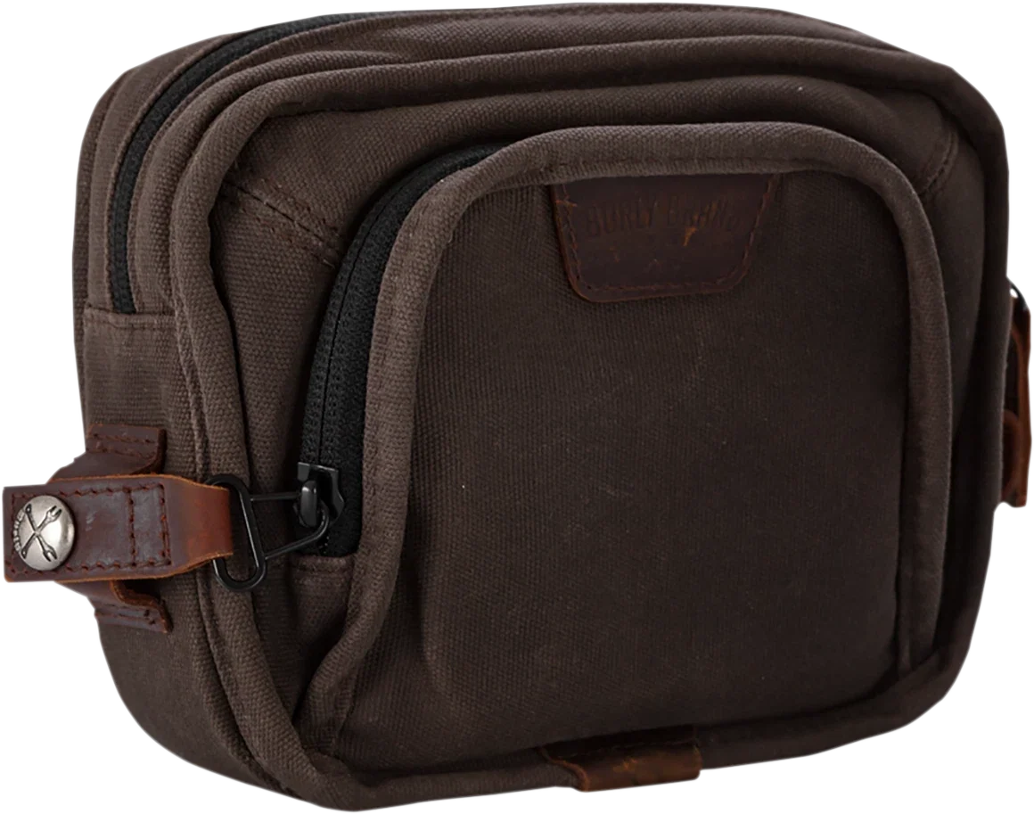 Handlebar Bag for Burly Brand (Dark Oak)