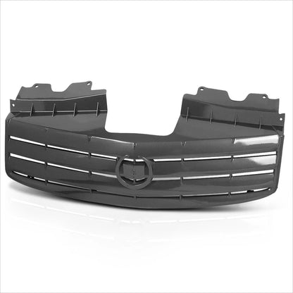 Bumper Hood Grille for Cadillac CTS (2003–2007) Primed Gray w/Badge Slot
