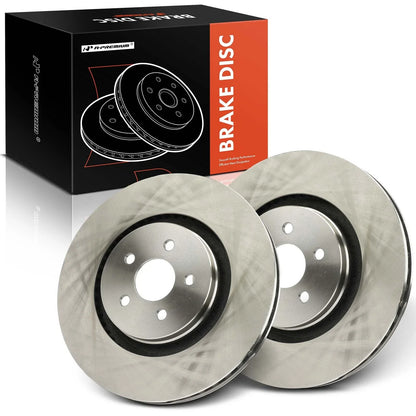 Front Disc Brake Rotors for Ford Fusion (2017–2019) Edge Lincoln MKZ MKX