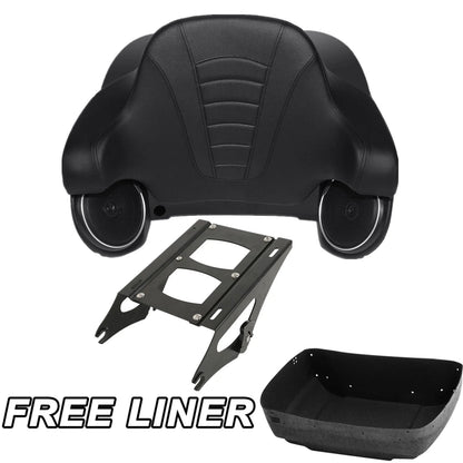 Trunk Pad Mount Speakers for CVO Touring Harley (2014–2025)
