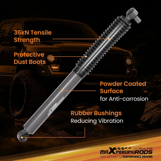 Heavy Duty Lift Shock Absorbers for Jeep Wrangler JL Unlimited 4WD (2018–2024)