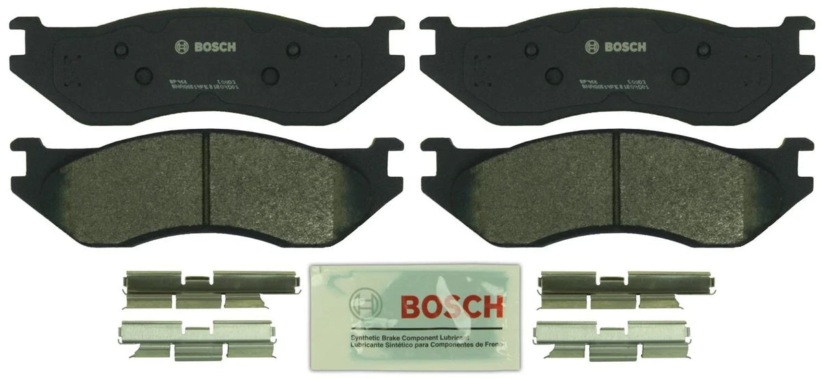 Semi-Metallic Brake Pads & 336mm Disc Rotors Front Kit for Ram 1500
