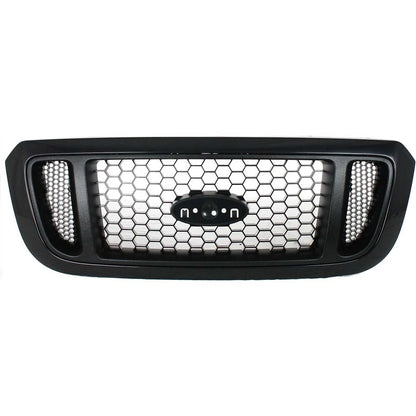 Grille for Ford Ranger (2004–2005) Textured Black Shell with Silver Insert
