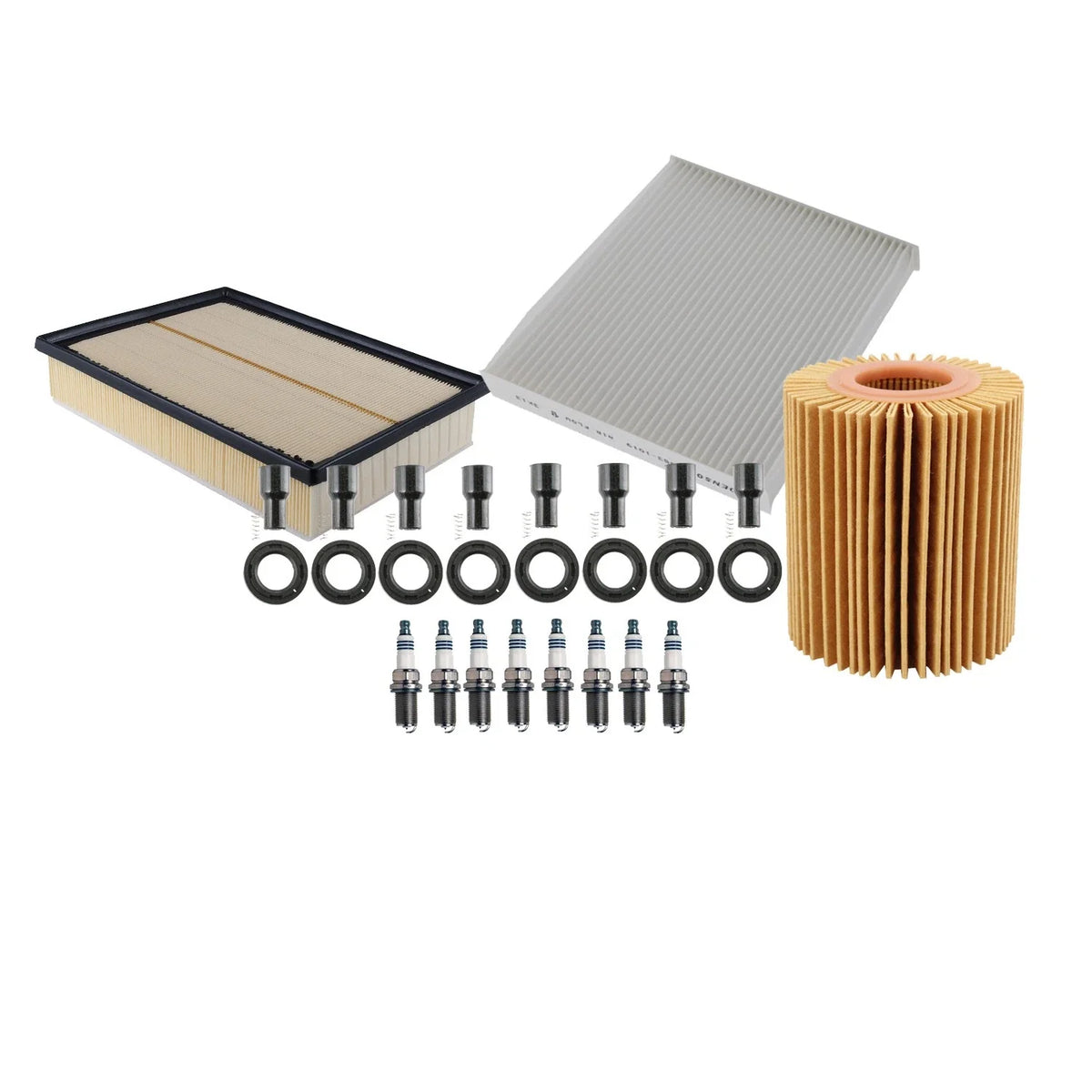 Denso Tune Up Kit 8 Spark Plugs & Boots for Lexus GX460 (2010–2023)