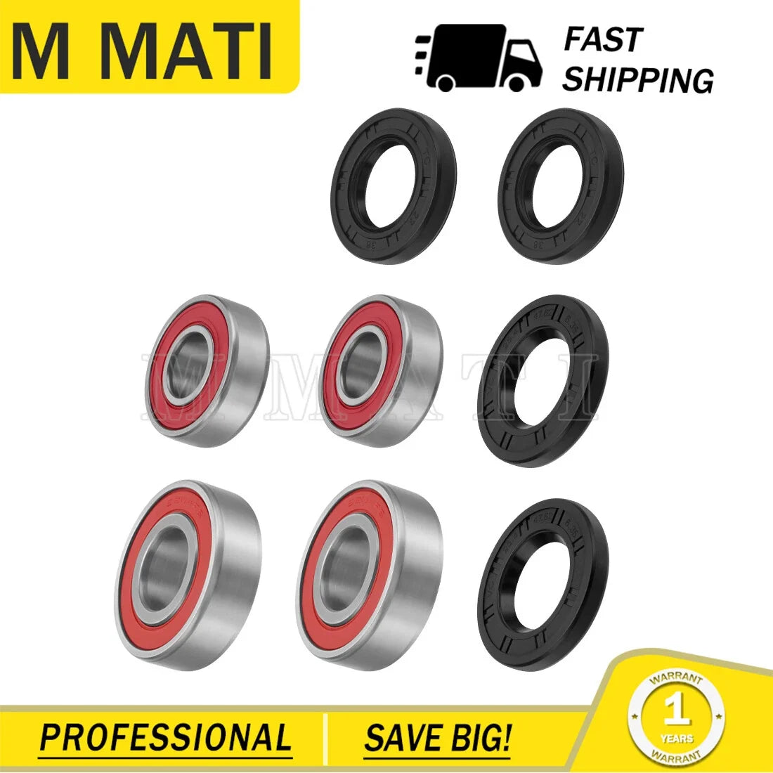 Wheel Bearing Seals (Front) for Polaris Outlaw 500 2006-2007