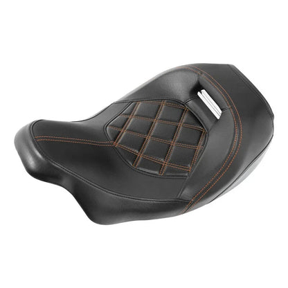 Black Seat for Harley Touring Street/Road Glide 2009-2023