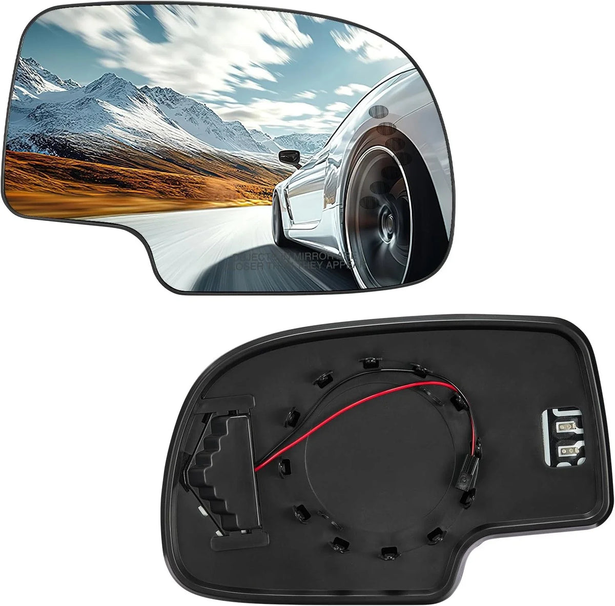 Heated Signal Mirror Glass for Chevy GMC Trucks (2003–2007)