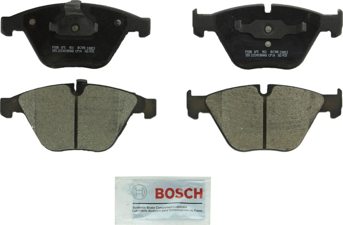 348mm Coated Rotors & Front Brake Pads for BMW E84 E90 E92 E93 (2007–2013)