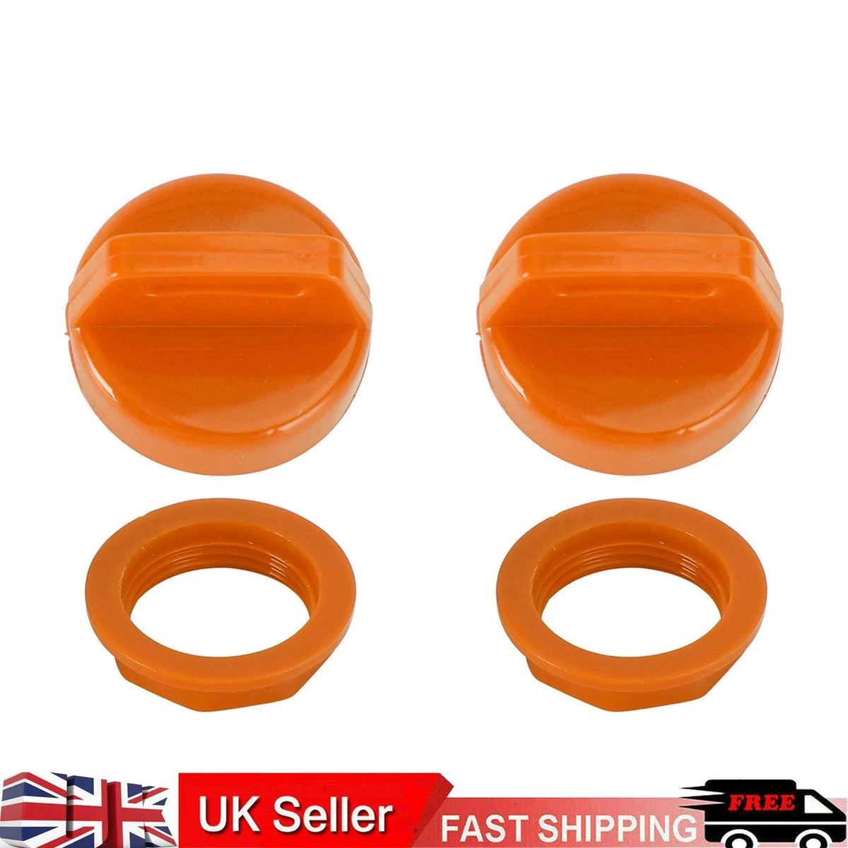 2X Orange Key Covers for Switchback 800/Rush 600 Polaris 2010-2023