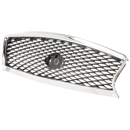Grille Assembly for Infiniti Q50 (2014–2017) Chrome Shell, Emblem Provision