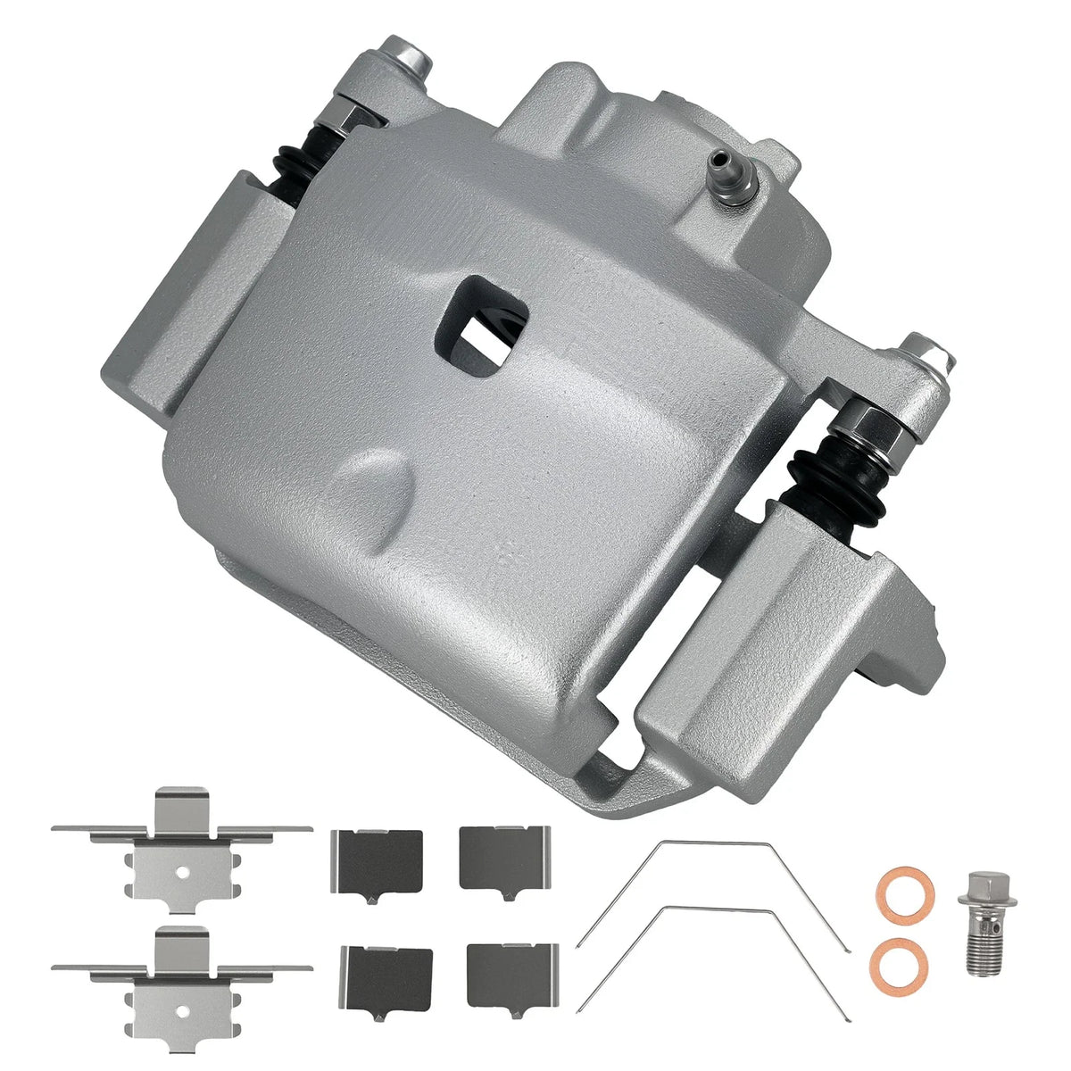Front Left Disc Brake Caliper w/Bracket for Lincoln MKZ Zephyr (2006–2012)