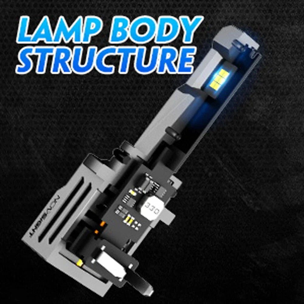 H11 9005 9006 H4 H13 LED Headlight Bulb Kit for Automotive 2010-2023