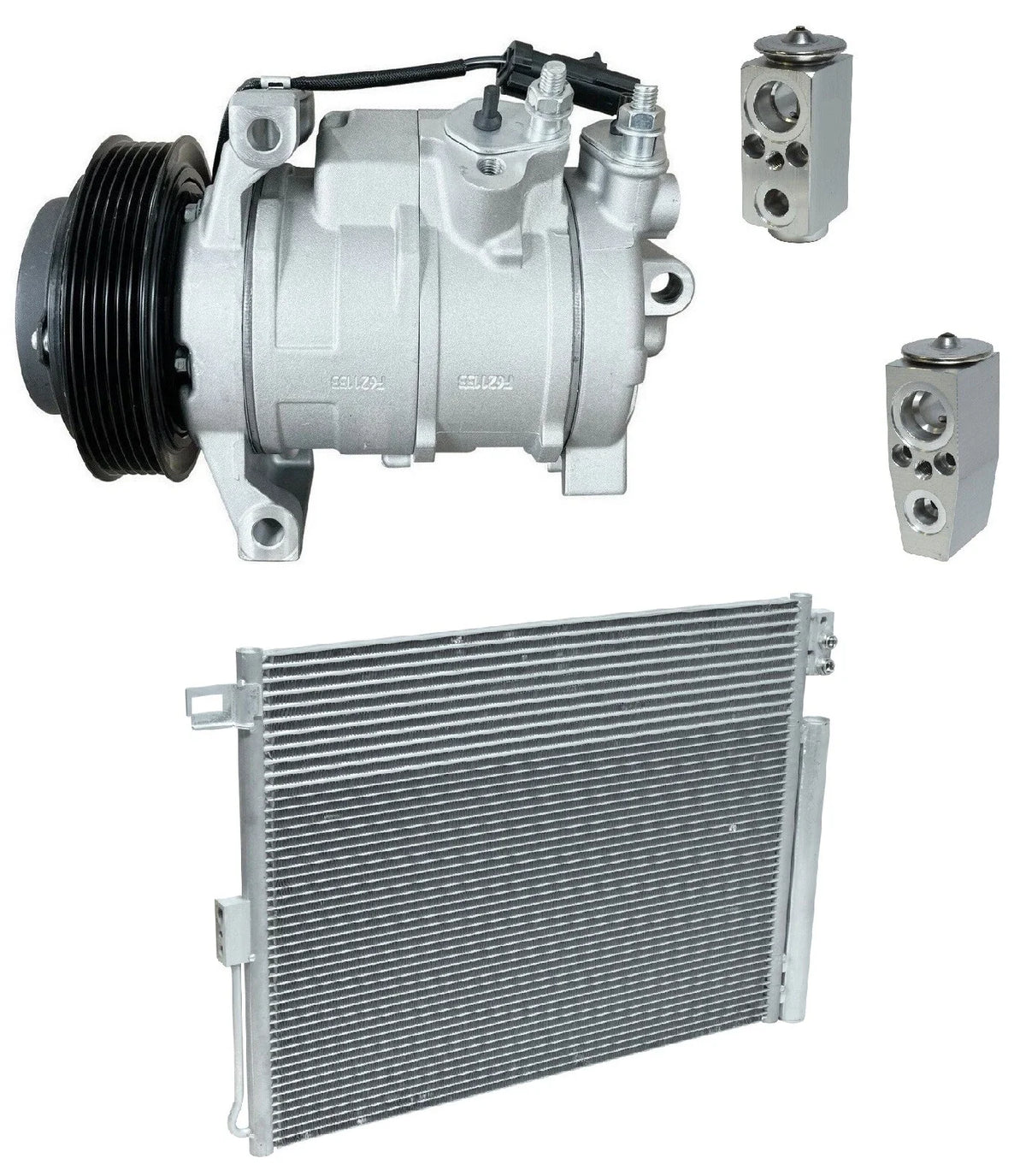 AC Compressor Kit W Condenser for Dodge Durango 5.7L (2019–2020)