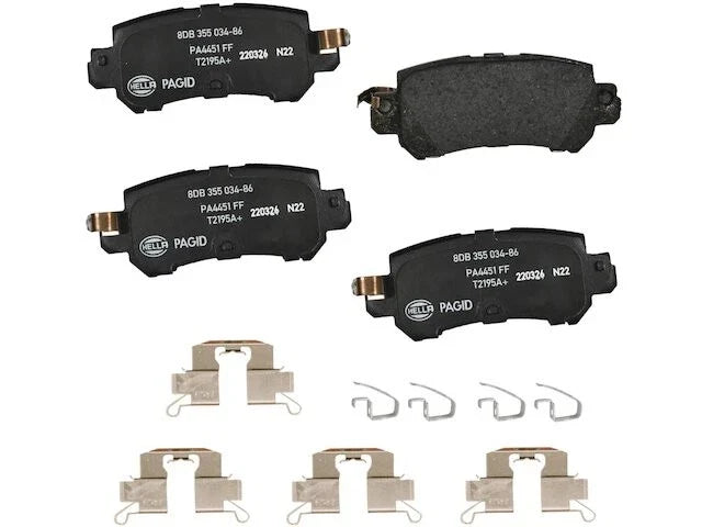 Rear Brake Pad Set for Mazda CX-3 (2016–2018) MK522SF