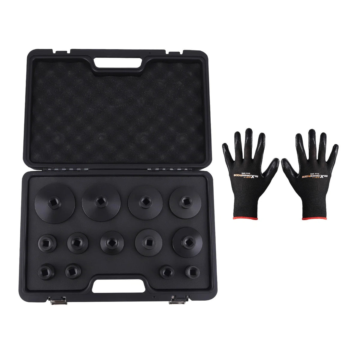 13Pcs 1/2" Drive Lock Nuts Socket Set for (18-80MM)