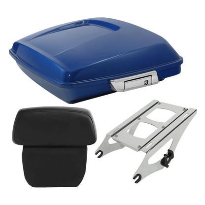 Trunk Backrest Pad Rack for Harley Touring (2014-2023)