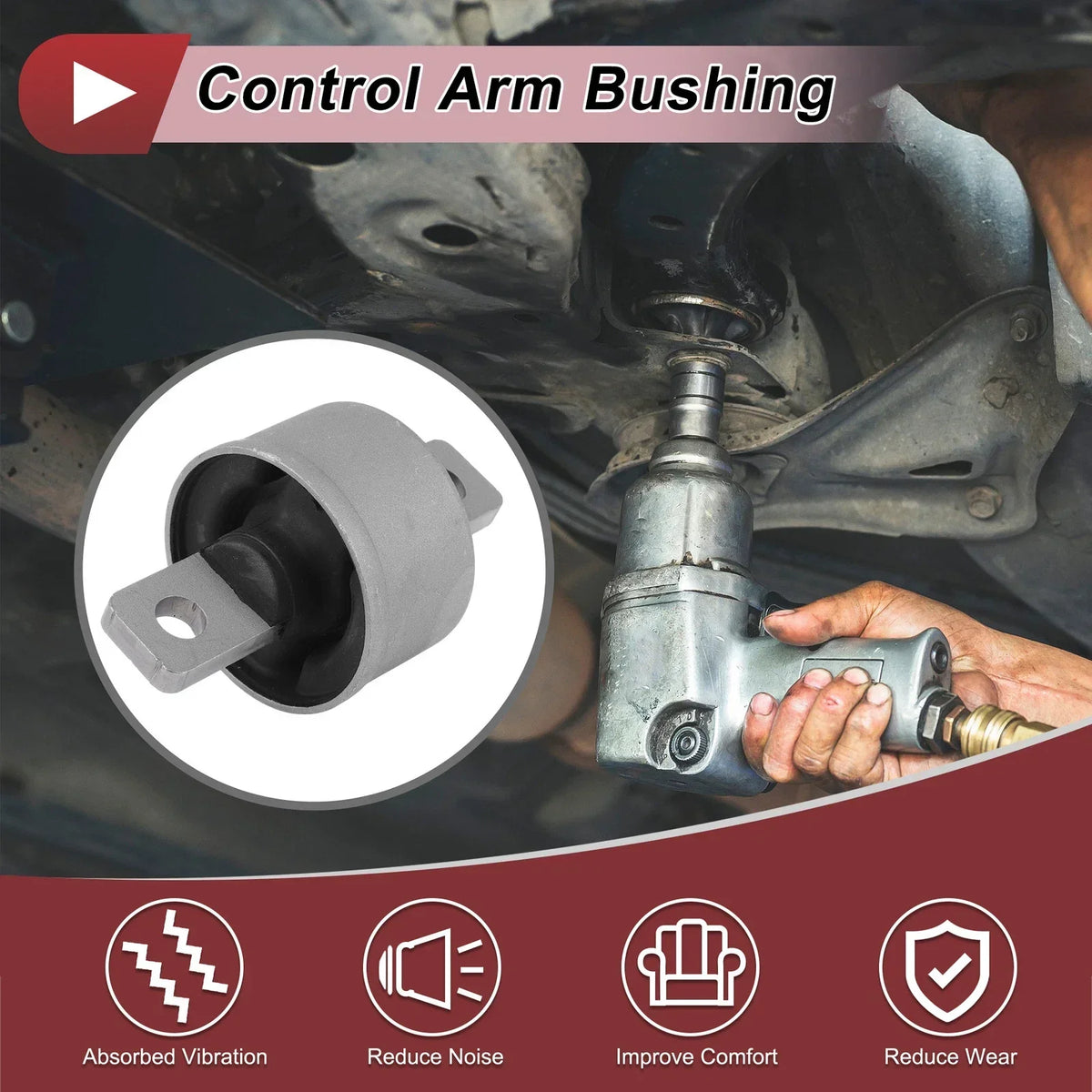 Rear Bushing for Control Arm - Dodge Caliber 2007-2012