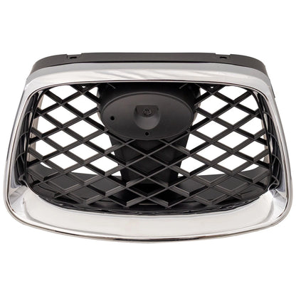 Grille for Subaru Impreza (2006–2007) Center Chrome Shell Black Insert