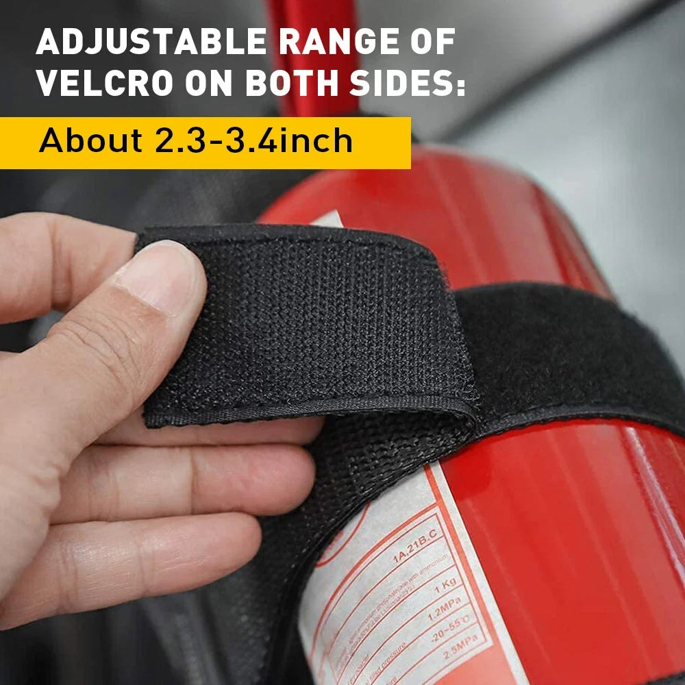 Adjustable Fire Extinguisher Holder for Jeep Wrangler (2007-2023)