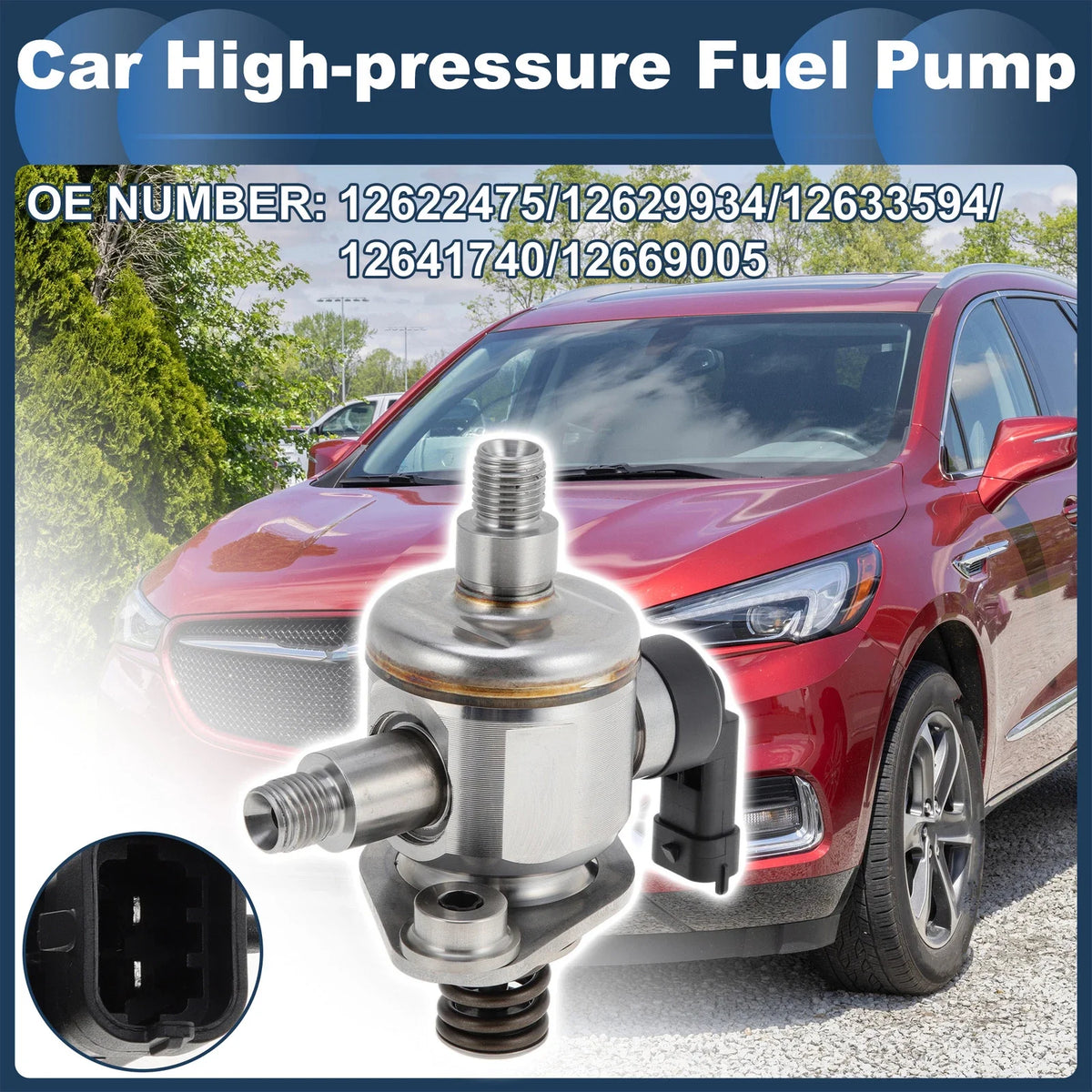 High Pressure Fuel Pump for Buick Enclave (2008–2017) No. 12622475
