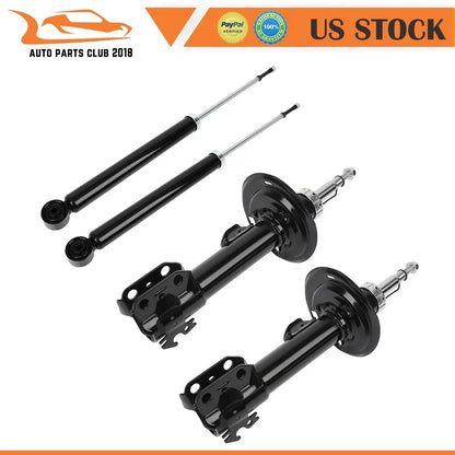 Complete Front and Rear Strut Assemblies for Scion xD 2008-2010