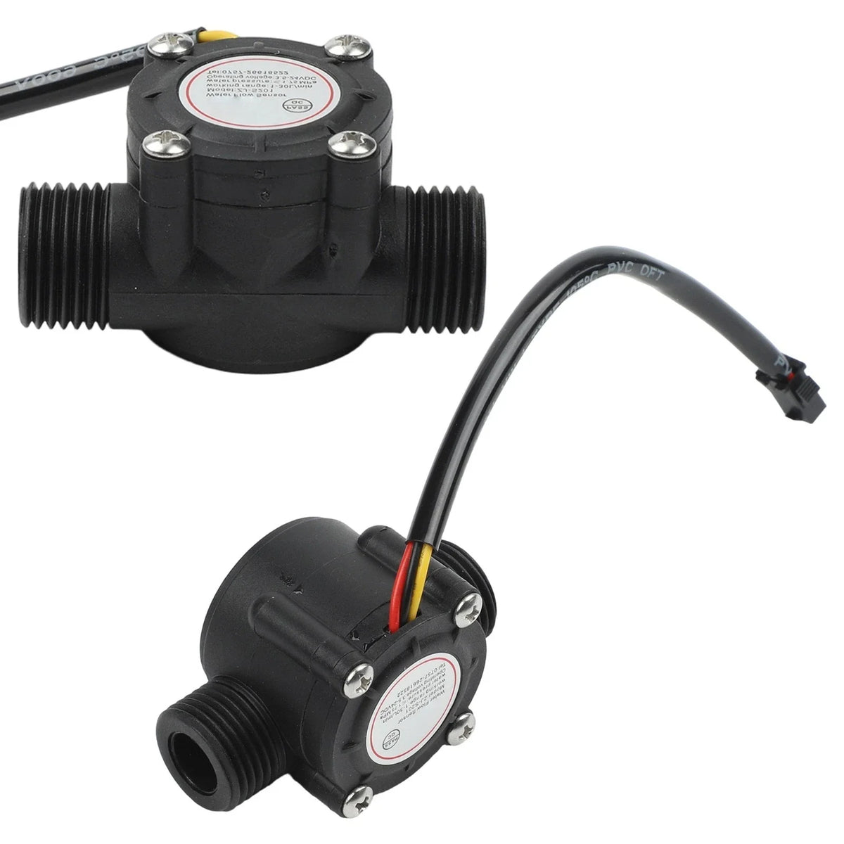 Water Flow Sensor for YFS201 518V (G12 BSPT Thread)