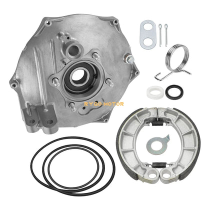 Rear Brake Backing Plate & Shoes Seals Kit for Honda Rancher 420, Foreman 500, 520 (2007–2021)