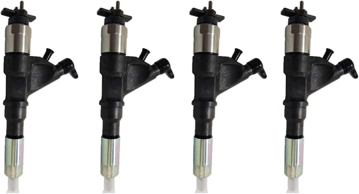 4X Fuel Injector 095000-0323 8981106073 for Isuzu NPR 4HK1 (2010–2015)