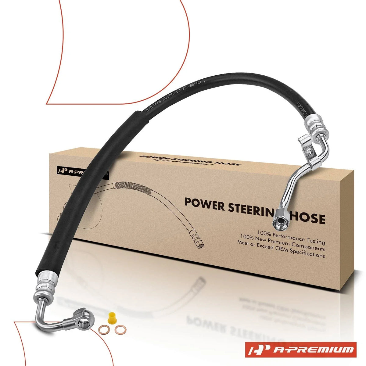 Power Steering Pressure Line Hose for Subaru Legacy (2005–2009)