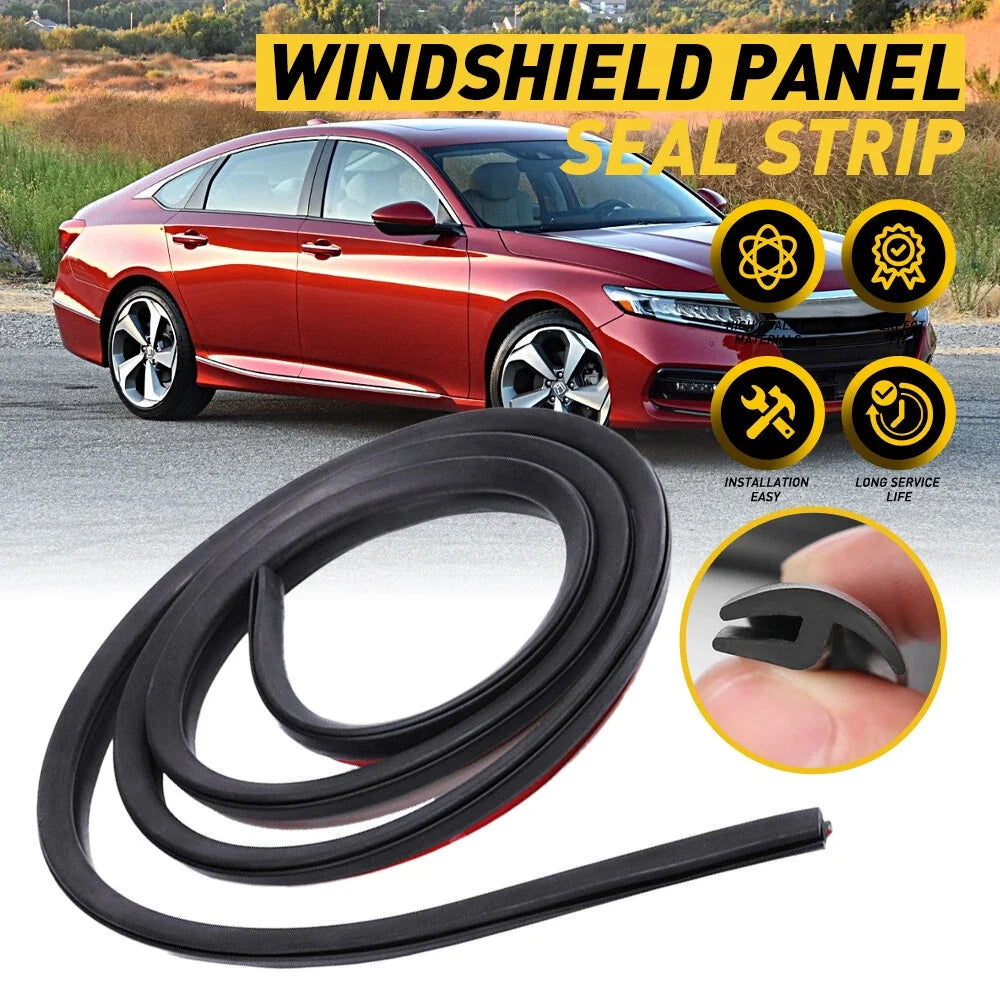 Front Rubber Seal Strip for Windshield Panel - Toyota Hilux N70