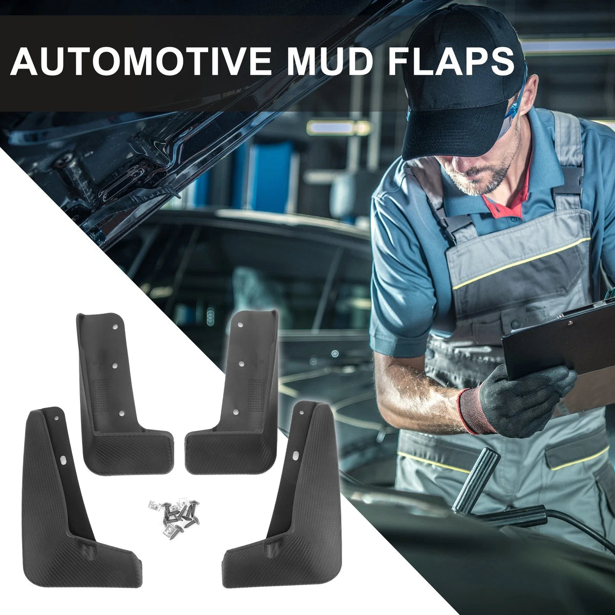 Mud Flap Splash Guard Set for BMW i3 (2014–2020)