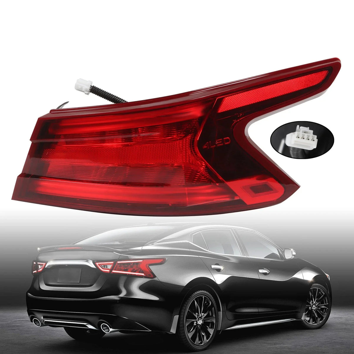 Tail Light Right Passenger for Nissan Maxima (2016–2018)
