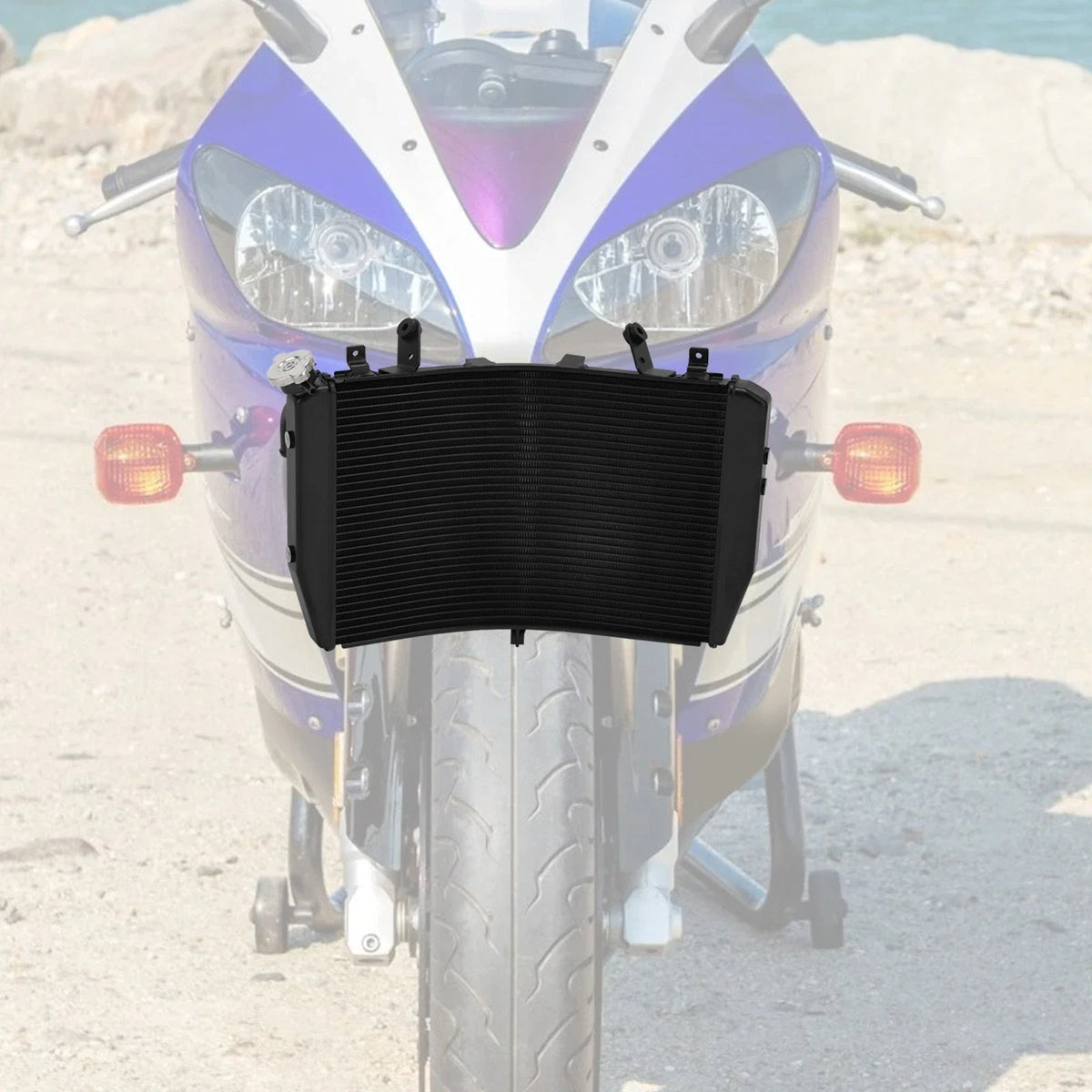 Radiator Cooling Engine Cooler for Yamaha YZF R1 (2007–2008)