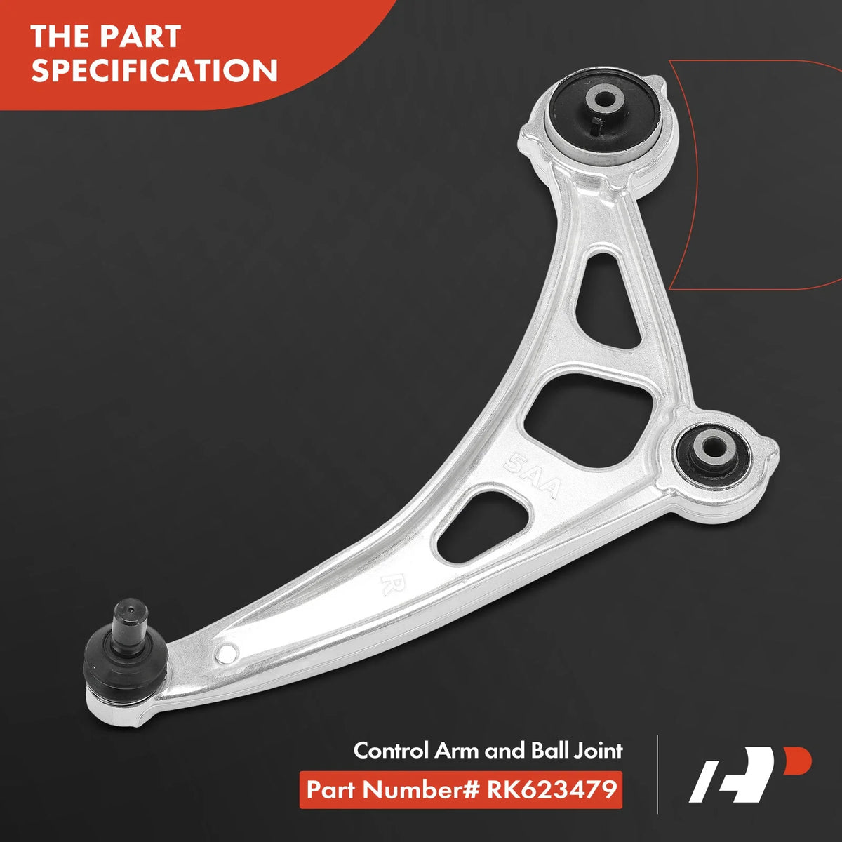Front Lower Control Arm Ball Joint Pair for Nissan Murano 2015-2022