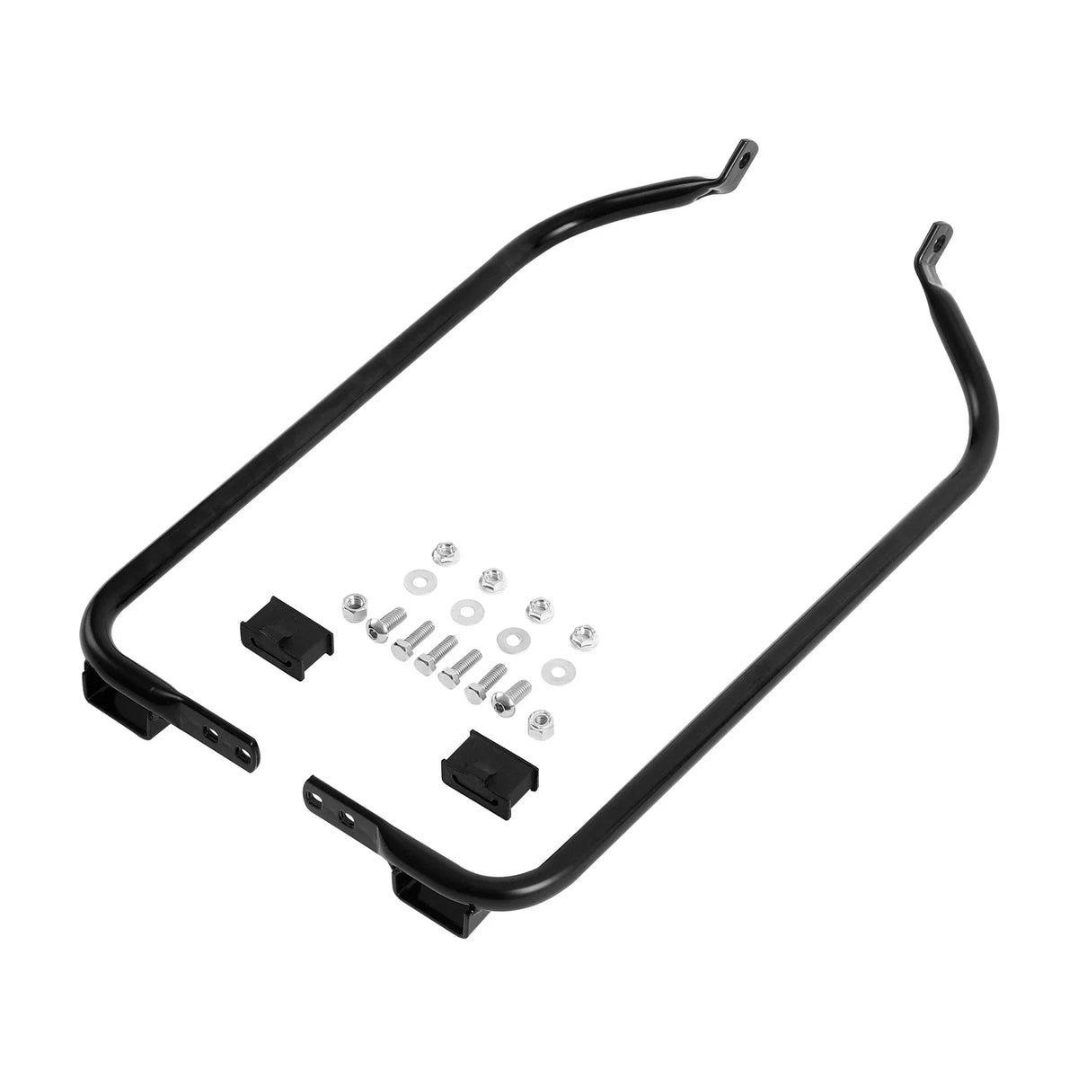 Support Brackets Kit for Harley Electra Glide Saddlebag 1997-2008 Black