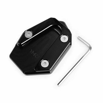 Kickstand Enlarger Plate Black for Yamaha YZF R3 R25 MT03 MT-25 2014-2019