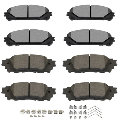 Set of 4 Brake Pads for Lexus RX350L (2018–2021)